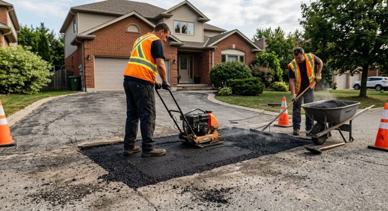 Asphalt Driveway Repair in Savannah, GA