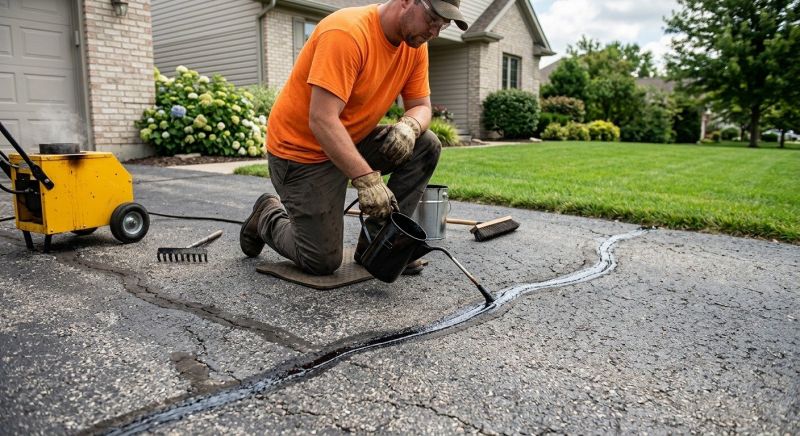 Asphalt Driveway Repair in Orange County, CA