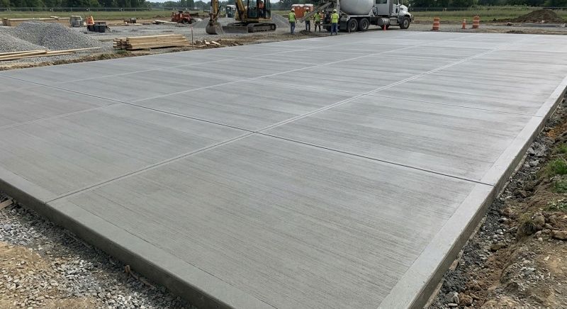 Commercial Slab Installation in Katy, TX