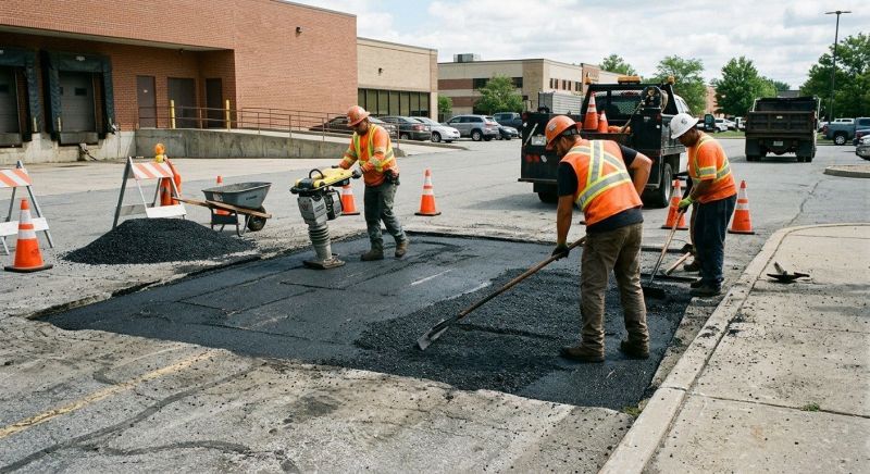 Parking Lot Repair in Bluffton, SC