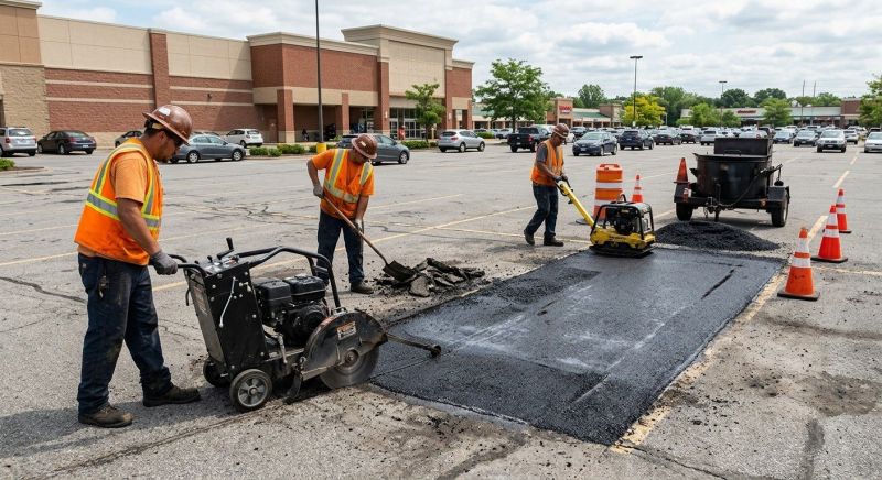 Parking Lot Repair in San Diego County, CA