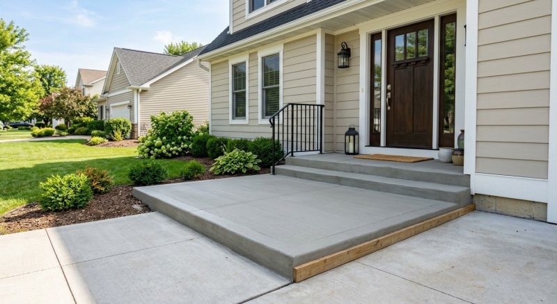 Porch Slab Installation in Salt Lake City, UT
