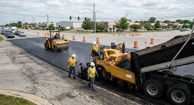Road Resurfacing in Los Angeles, CA
