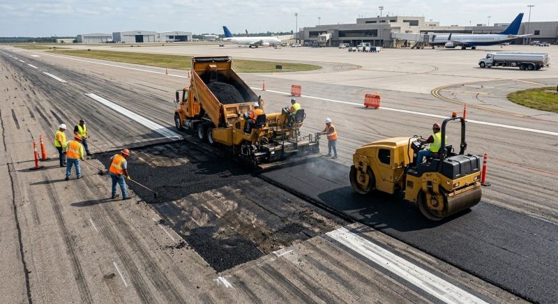 Airport Runway Repair in Fort Smith, AR