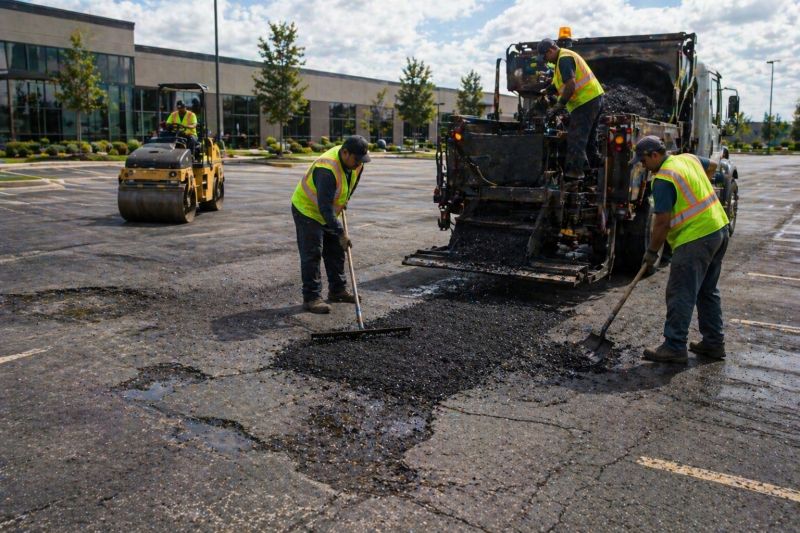 Asphalt Parking Lot Repair in San Diego, CA