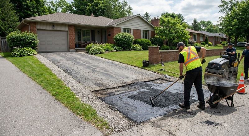 Blacktop Driveway Repair in Orange County, CA