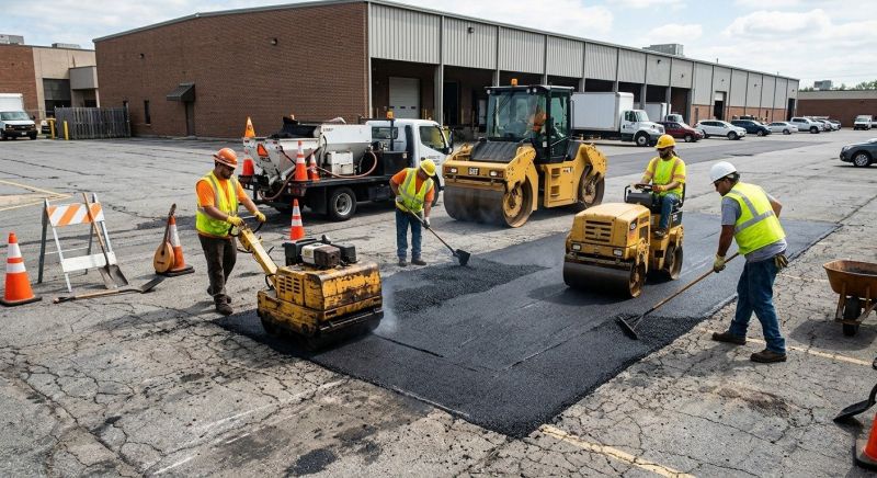 Church Parking Lot Repair in Los Angeles, CA