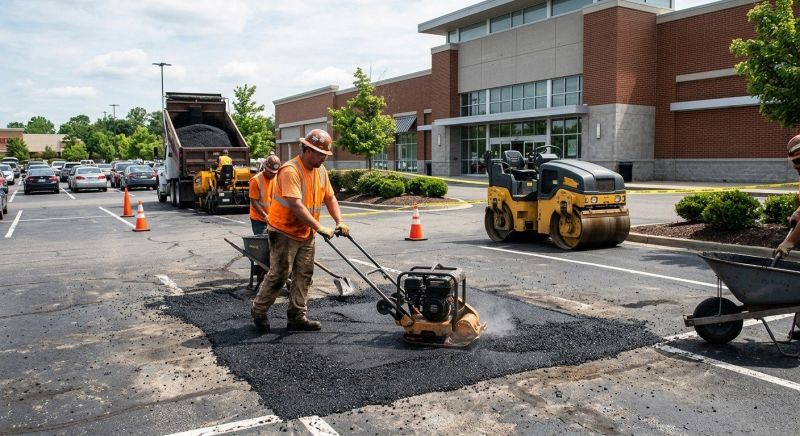 Commercial Asphalt Repair in Savannah, GA