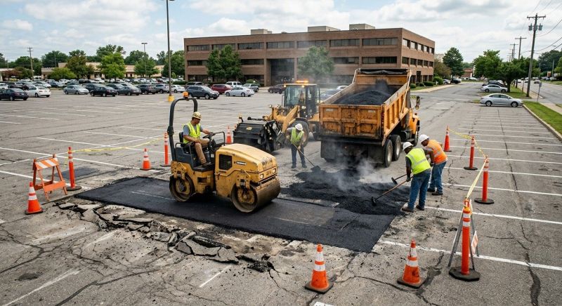 Commercial Asphalt Repair in Little Rock, AR