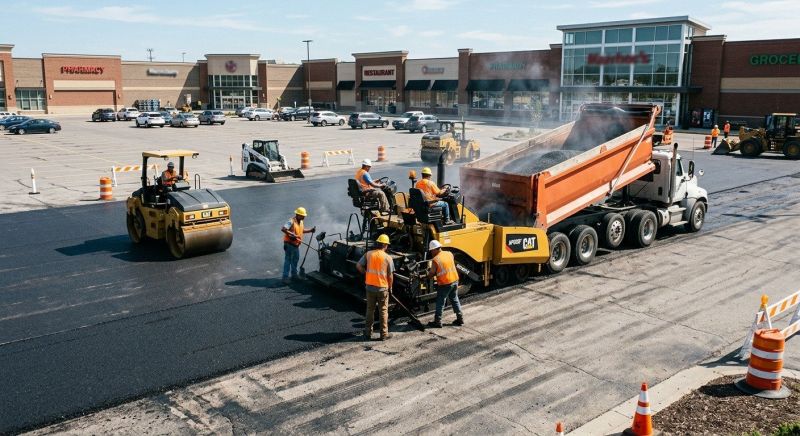 Commercial Paving in Los Angeles, CA