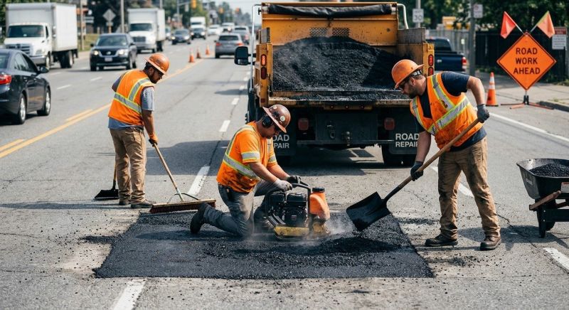 Commercial Pothole Repair in Pasadena, CA