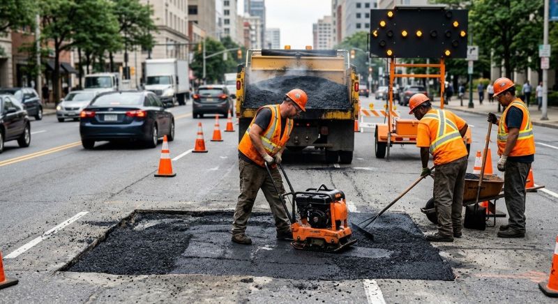 Commercial Pothole Repair in Orange County, CA
