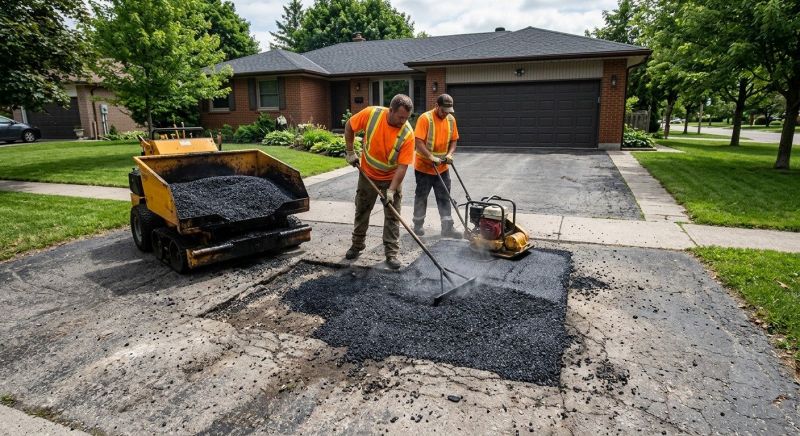 Driveway Asphalt Repair in Little Rock, AR