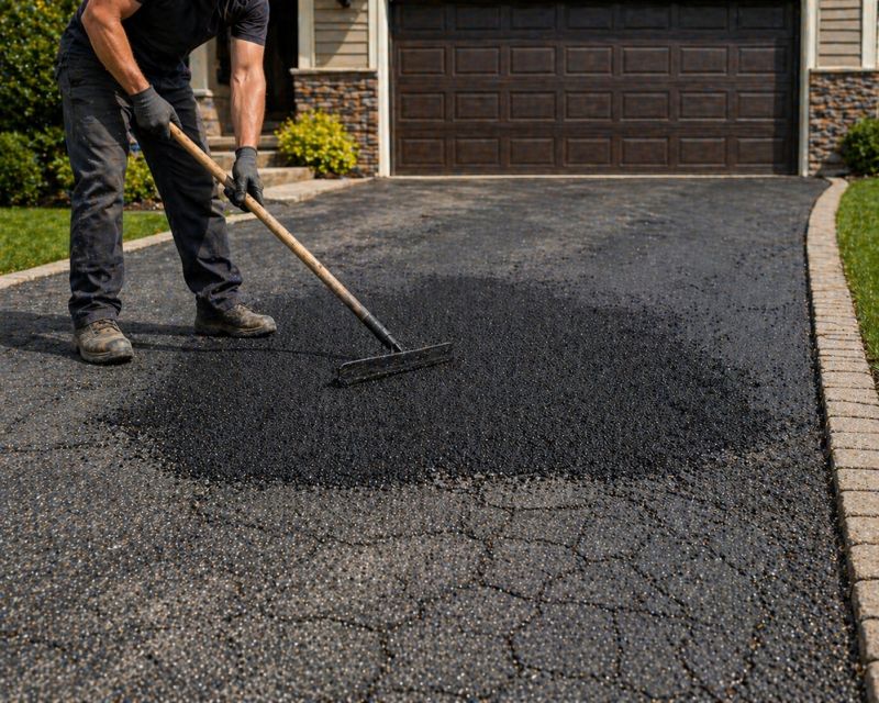 Driveway Blacktop Repair in Little Rock, AR