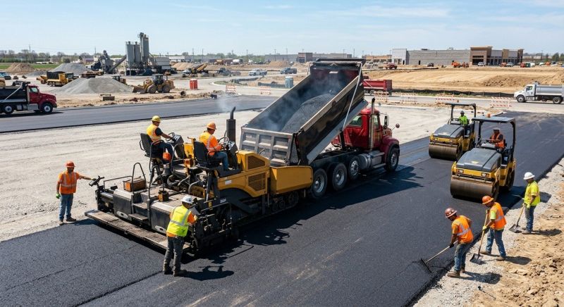 Industrial Asphalt Paving in Savannah, GA