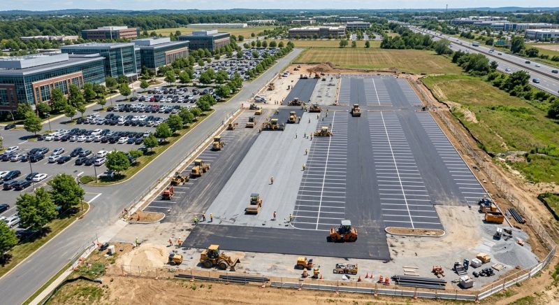 Parking Lot Paving in Savannah, GA